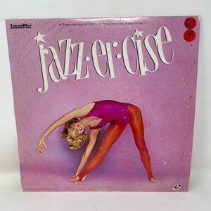 Japanese Laserdisc Jazzercise Fitness Jacket only ( No‎ Disc) HS021-120P